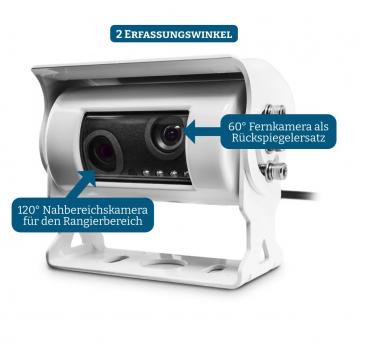 Preview: Carmedien Twin Rückfahrkamera CM-DRFK3