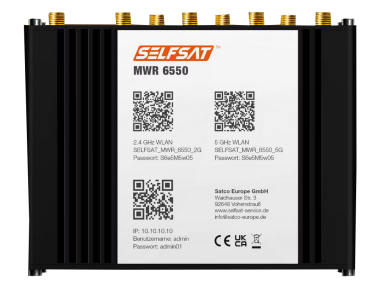 Preview: Selfsat MWR 6550e SIM mit SATCO